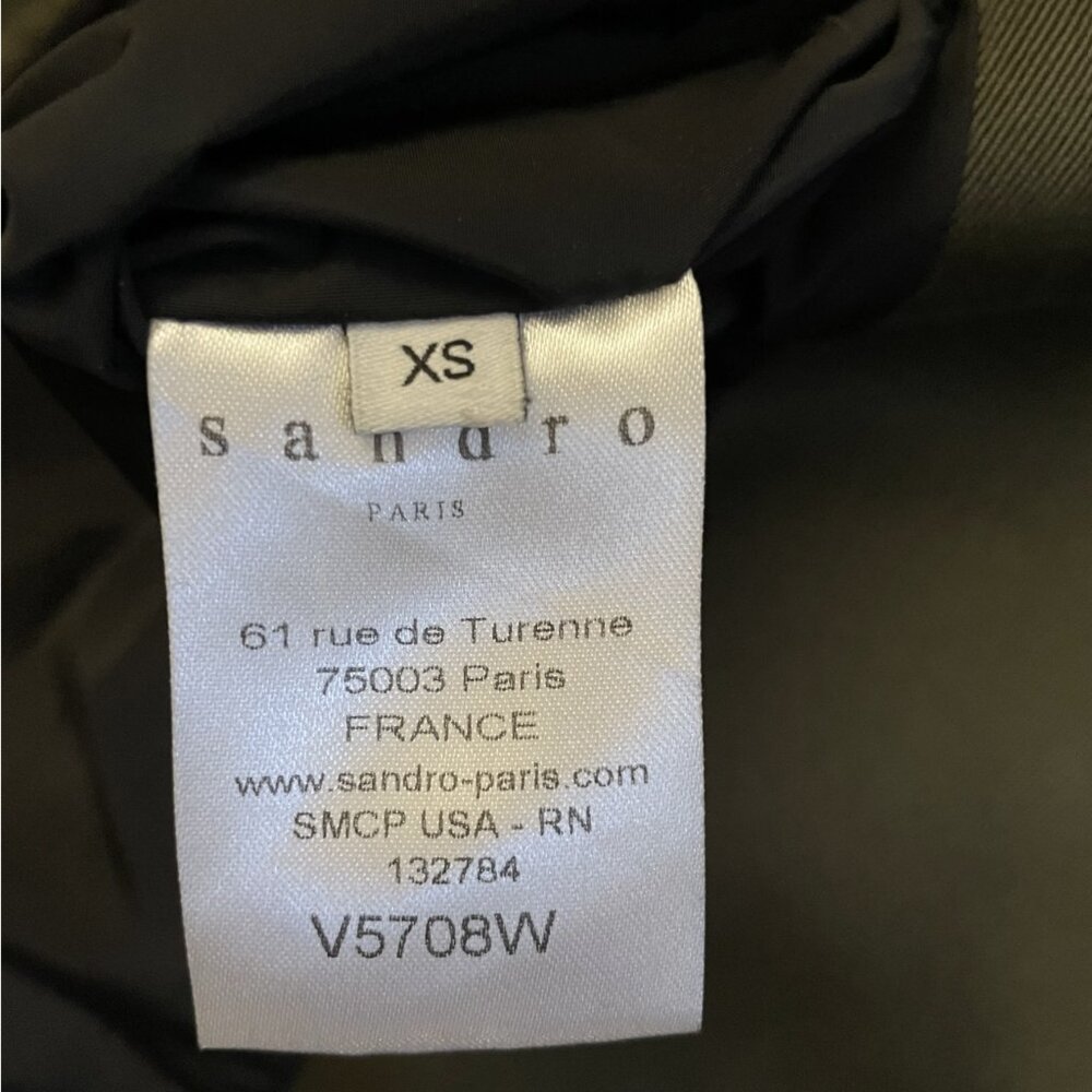 Sandro parka XS - Picture 3 of 4
